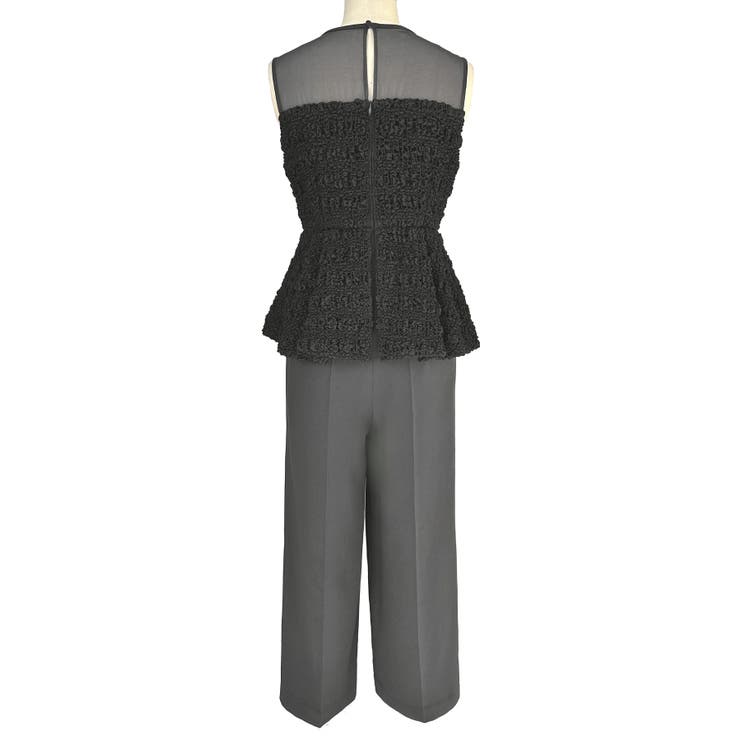 バックリボントップス＆ペプラムオールインワンセットアップ | RUIRUE BOUTIQUE | 詳細画像26 