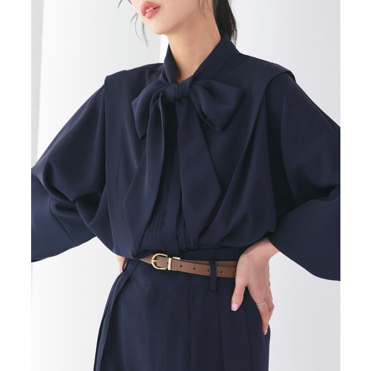 エレガンスピンタックドルマンワイドセットアップ | RUIRUE BOUTIQUE | 詳細画像6 