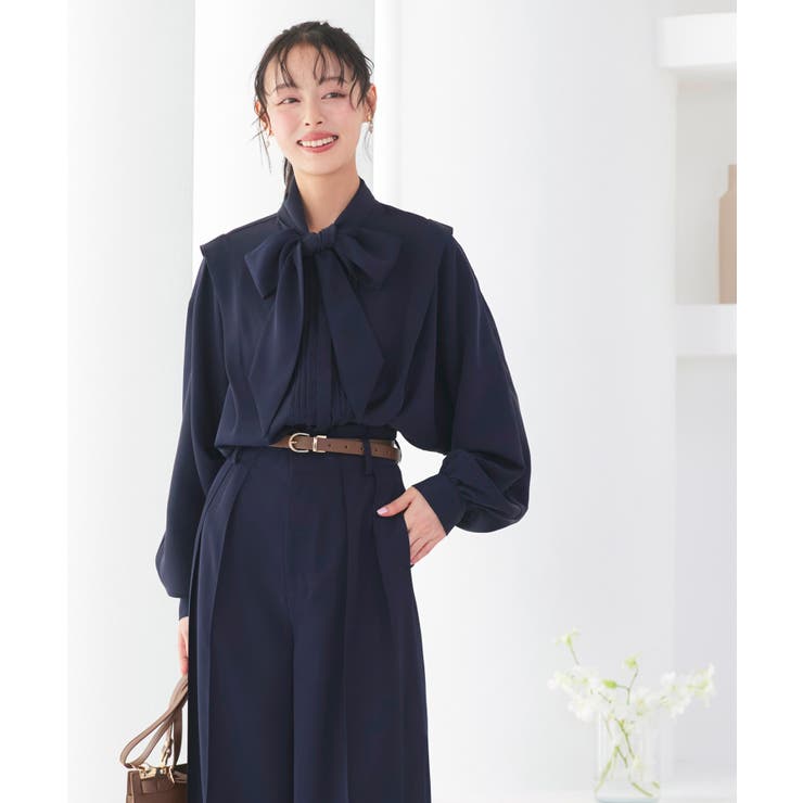エレガンスピンタックドルマンワイドセットアップ | RUIRUE BOUTIQUE | 詳細画像8 