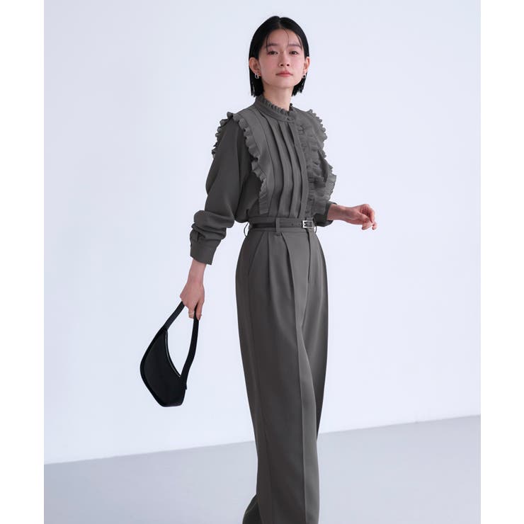 フェミニンプリーツフリルワイドセットアップ | RUIRUE BOUTIQUE | 詳細画像11 