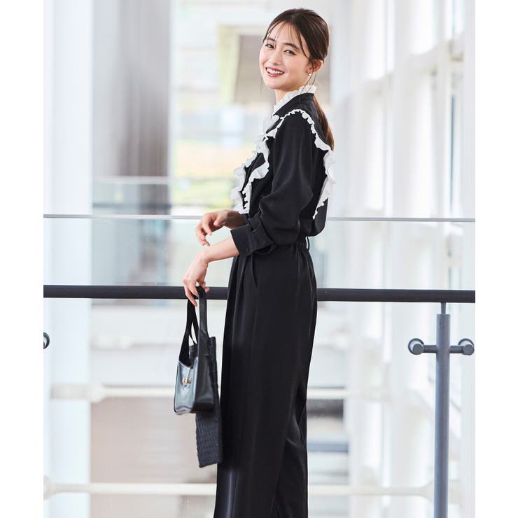 フェミニンプリーツフリルワイドセットアップ | RUIRUE BOUTIQUE | 詳細画像4 