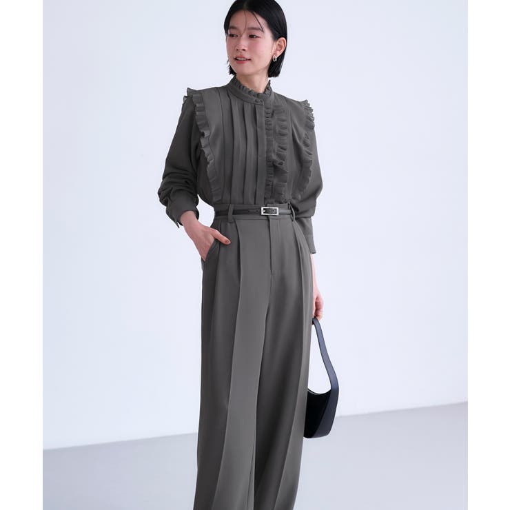 フェミニンプリーツフリルワイドセットアップ | RUIRUE BOUTIQUE | 詳細画像9 