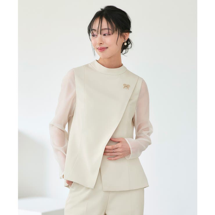 シアースリーブトップス＆パンツ２点ドレスセット | RUIRUE BOUTIQUE | 詳細画像20 