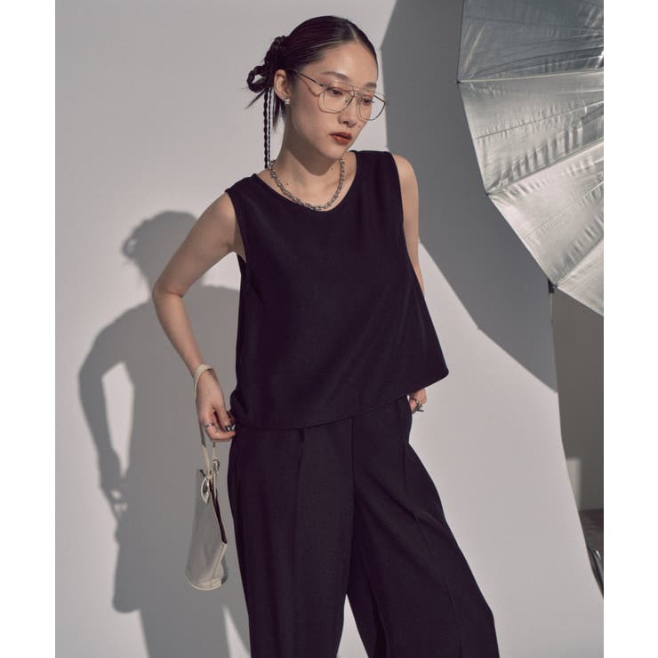 【3点セット】シアークロップドトップス・セットアップパンツドレス | RUIRUE BOUTIQUE | 詳細画像14 
