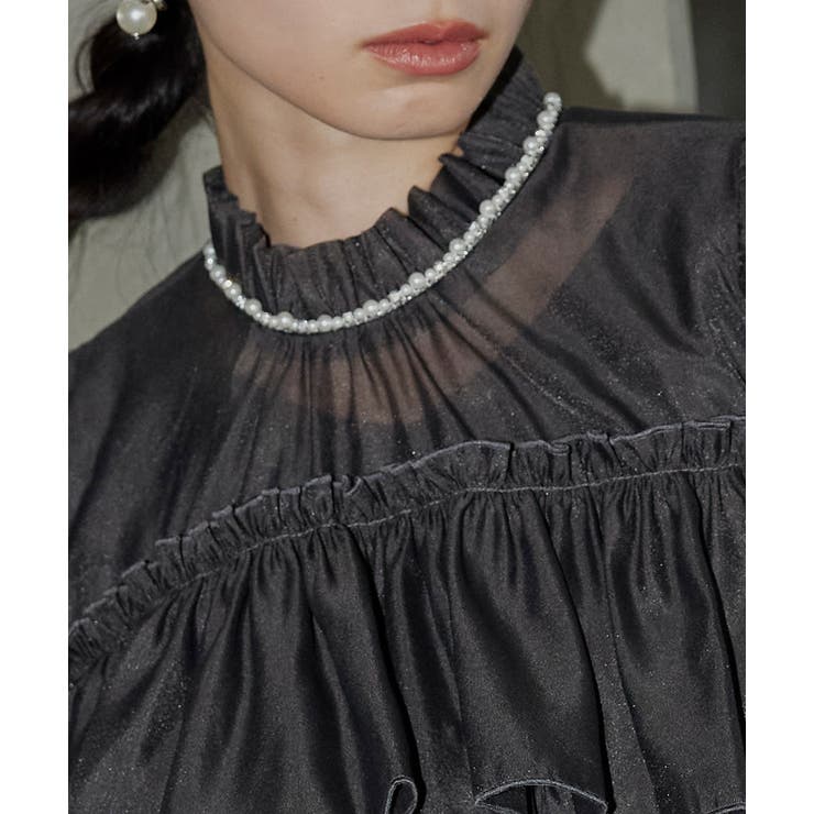 【3点セット】シアークロップドトップス・セットアップパンツドレス | RUIRUE BOUTIQUE | 詳細画像28 