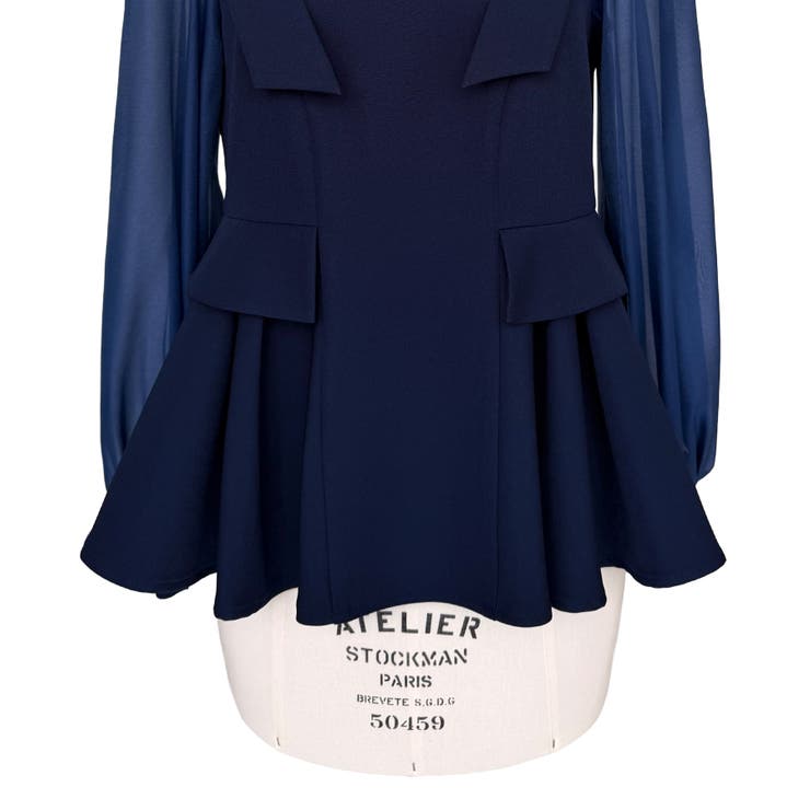 ショルダーリボンペプラムセットアップ | RUIRUE BOUTIQUE | 詳細画像28 