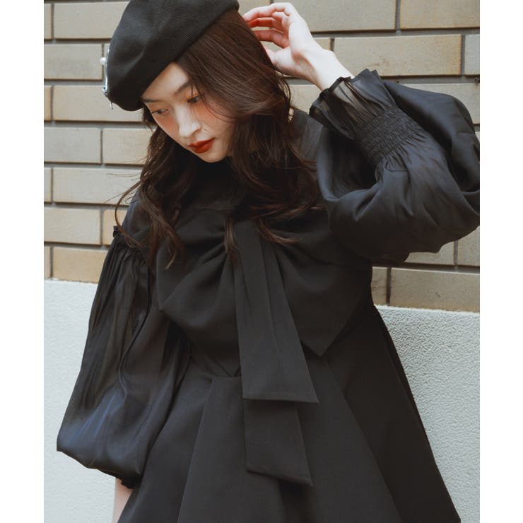 リボンペプラムセットアップ | RUIRUE BOUTIQUE | 詳細画像13 