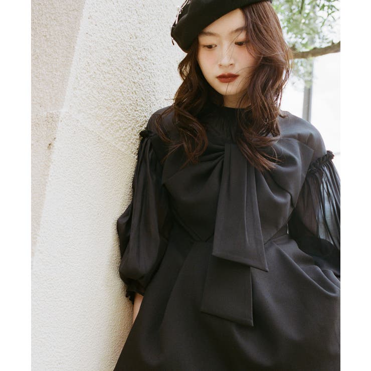 リボンペプラムセットアップ | RUIRUE BOUTIQUE | 詳細画像17 