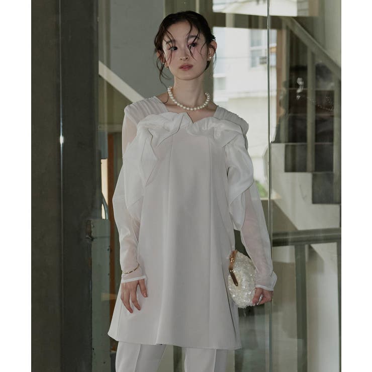 2WAYバルーントップス×スリムパンツセットアップ | RUIRUE BOUTIQUE | 詳細画像24 