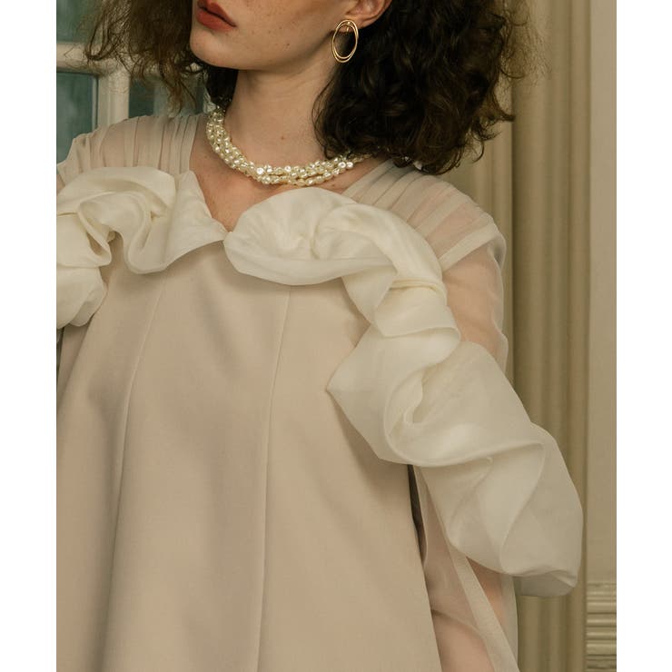 2WAYバルーントップス×スリムパンツセットアップ | RUIRUE BOUTIQUE | 詳細画像8 