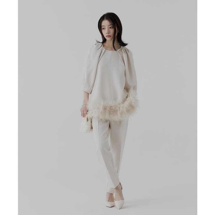 フェザートリム オケージョンセットアップ | RUIRUE BOUTIQUE | 詳細画像20 