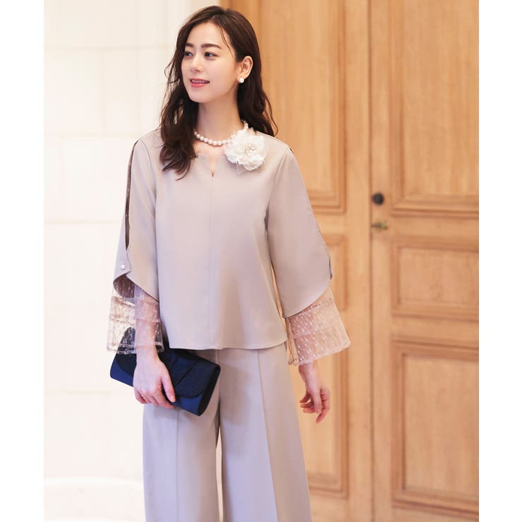 レーススリーブトップスセットアップ | RUIRUE BOUTIQUE | 詳細画像20 