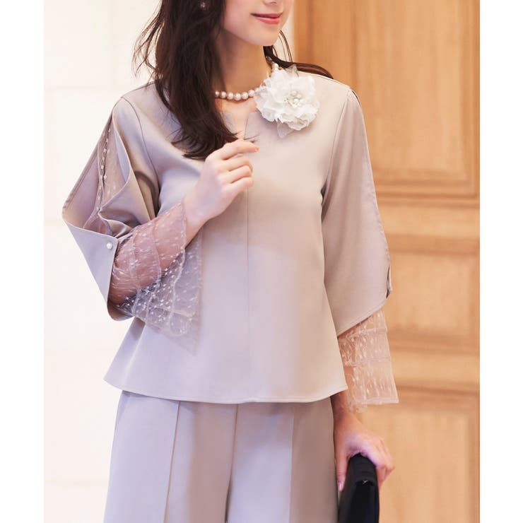 レーススリーブトップスセットアップ | RUIRUE BOUTIQUE | 詳細画像23 