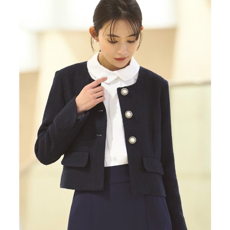 ツイードジャケット＆フレア/マーメイドスカートセットアップスーツ | RUIRUE BOUTIQUE | 詳細画像21 