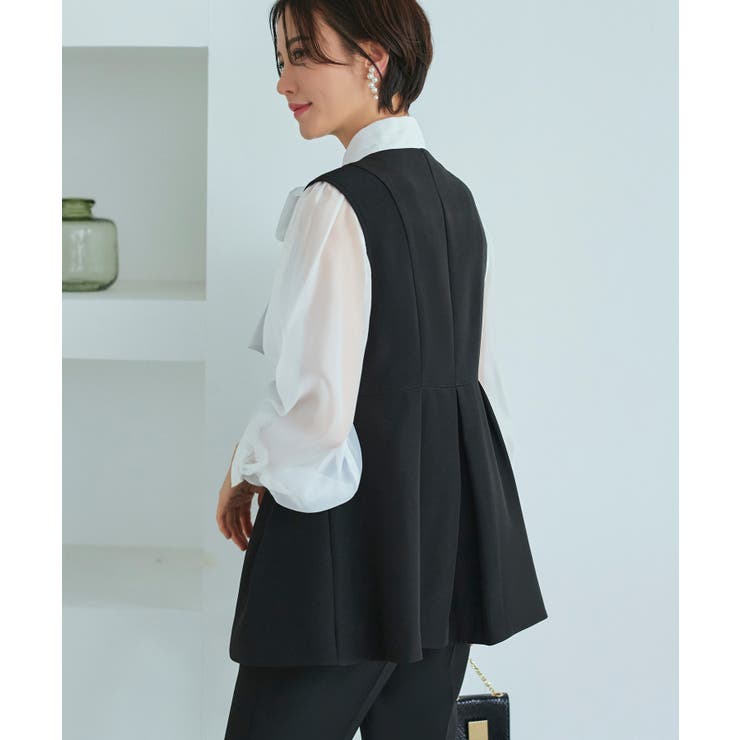 パールボタンジレ＆スリムストレートパンツ | RUIRUE BOUTIQUE | 詳細画像15 