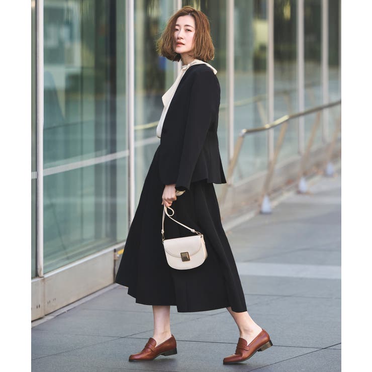 【洗える ストレッチ】楽ちんベーシックスーツ ノーカラージャケット | RUIRUE BOUTIQUE | 詳細画像11 