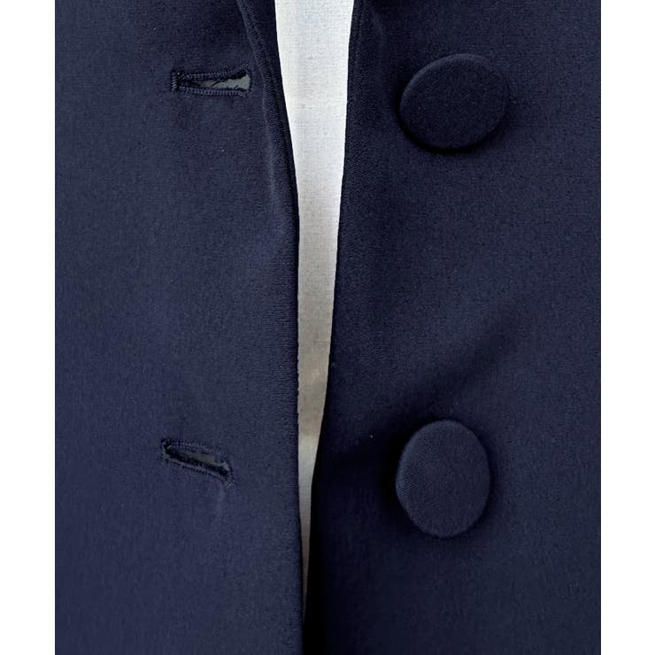 【洗える ストレッチ】楽ちんベーシックスーツ スリットヘムテーラードジャケット | RUIRUE BOUTIQUE | 詳細画像22 