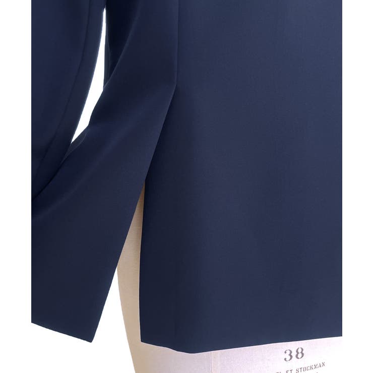 【洗える ストレッチ】楽ちんベーシックスーツ スリットヘムテーラードジャケット | RUIRUE BOUTIQUE | 詳細画像24 