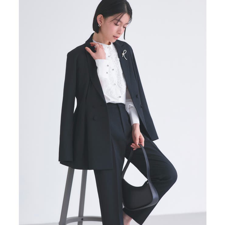テーラードストラクチャーパンツスーツ | RUIRUE BOUTIQUE | 詳細画像12 