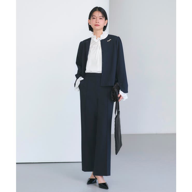 ツイードジャケット＆セミフレアパンツ・セミシアーブラウス付き | RUIRUE BOUTIQUE | 詳細画像12 