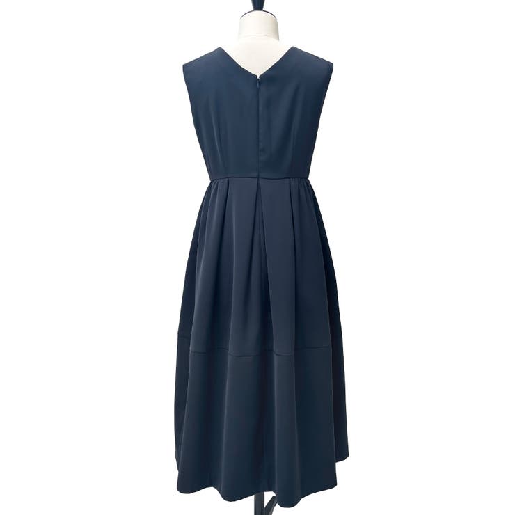 ノーカラーパールペプラムワンピーススーツ | RUIRUE BOUTIQUE | 詳細画像24 
