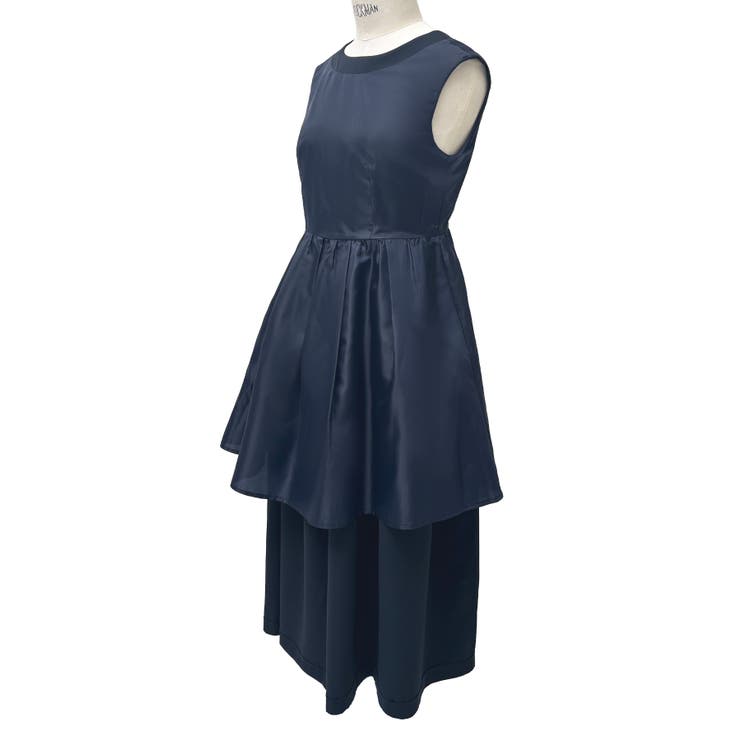 ノーカラーパールペプラムワンピーススーツ | RUIRUE BOUTIQUE | 詳細画像29 