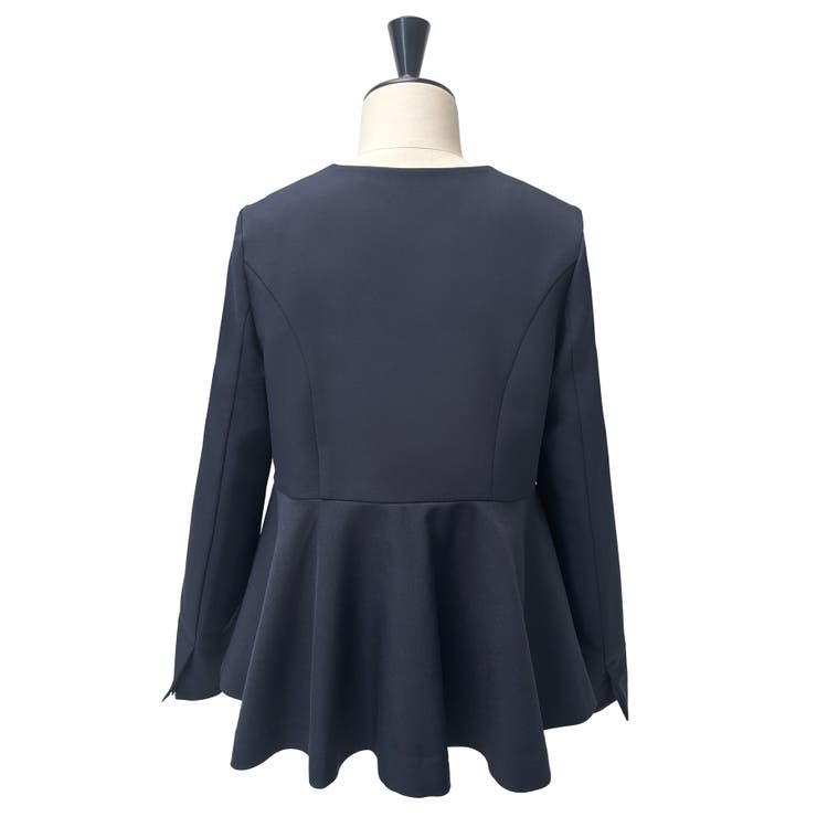 【3点】ノーカラージャケット＆フリルトップス＆スリムパンツセット | RUIRUE BOUTIQUE | 詳細画像19 