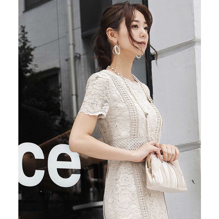 レーシーワンピースセットアップスーツ | RUIRUE BOUTIQUE | 詳細画像24 