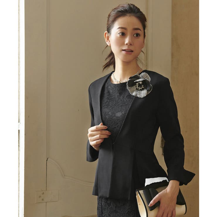 レーシーワンピースセットアップスーツ | RUIRUE BOUTIQUE | 詳細画像27 