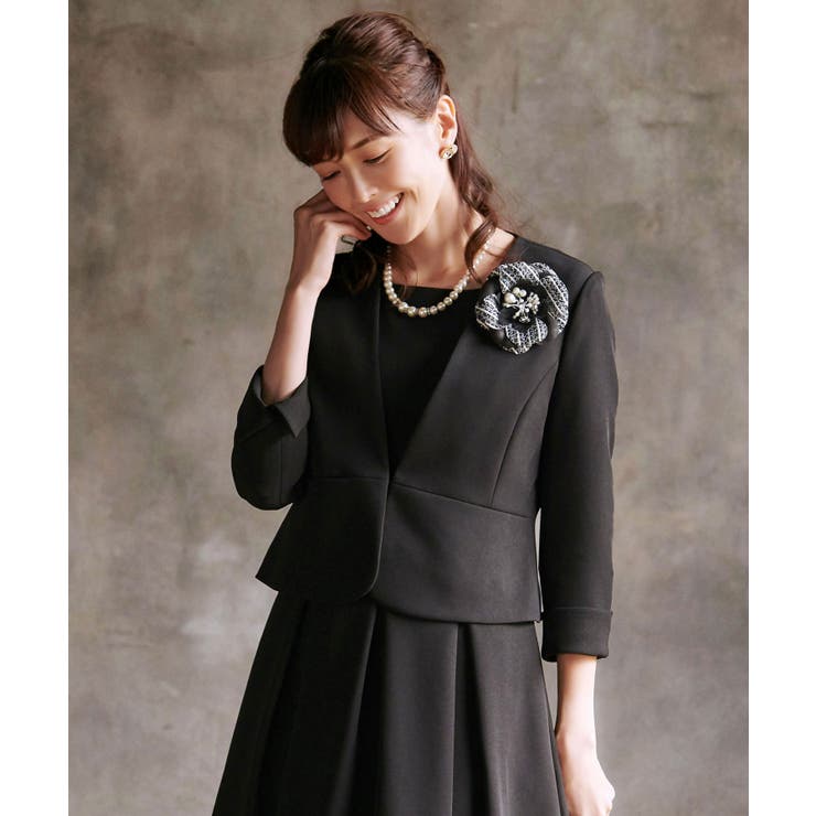 フィッシュテイルワンピアンサンブルスーツ | RUIRUE BOUTIQUE | 詳細画像24 