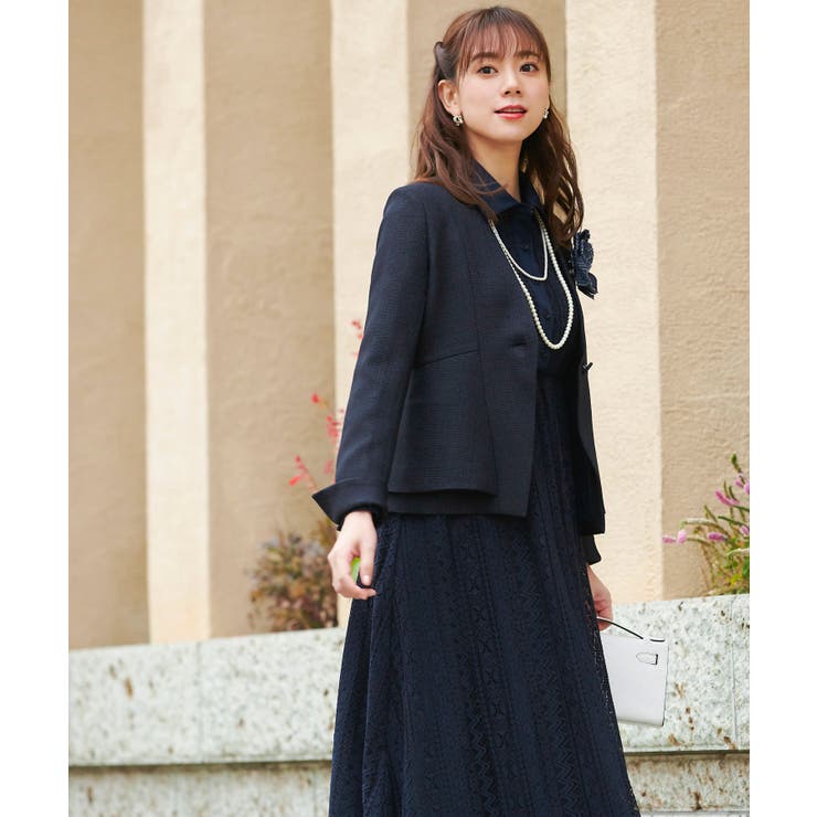 レースシャツワンピースセットアップスーツ | RUIRUE BOUTIQUE | 詳細画像12 