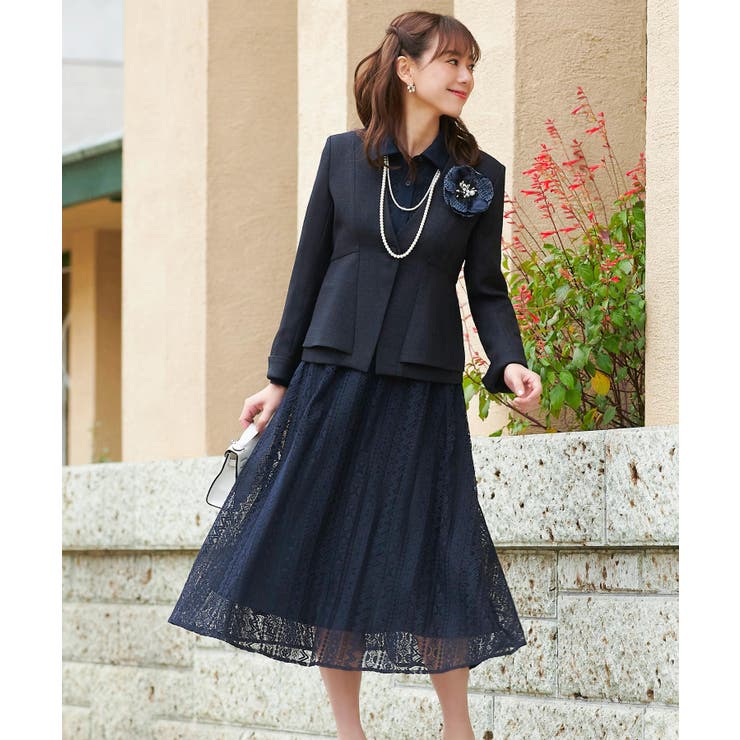 レースシャツワンピースセットアップスーツ | RUIRUE BOUTIQUE | 詳細画像13 