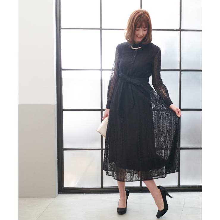 レースシャツワンピースセットアップスーツ | RUIRUE BOUTIQUE | 詳細画像17 