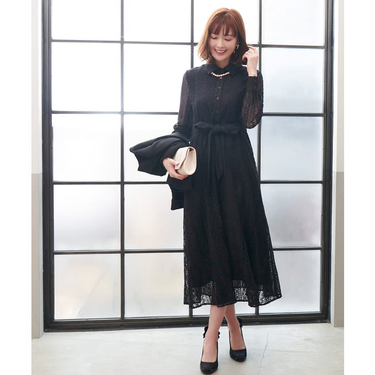 レースシャツワンピースセットアップスーツ | RUIRUE BOUTIQUE | 詳細画像18 