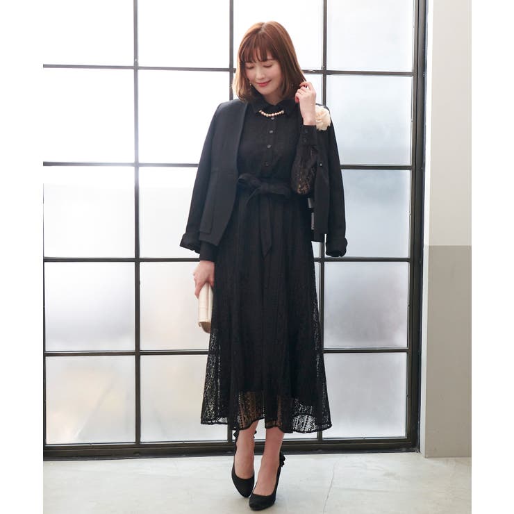 レースシャツワンピースセットアップスーツ | RUIRUE BOUTIQUE | 詳細画像19 