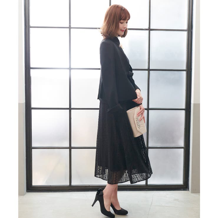 レースシャツワンピースセットアップスーツ | RUIRUE BOUTIQUE | 詳細画像22 