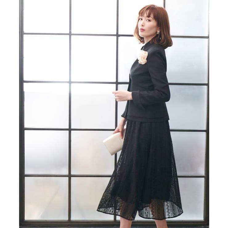 レースシャツワンピースセットアップスーツ | RUIRUE BOUTIQUE | 詳細画像23 
