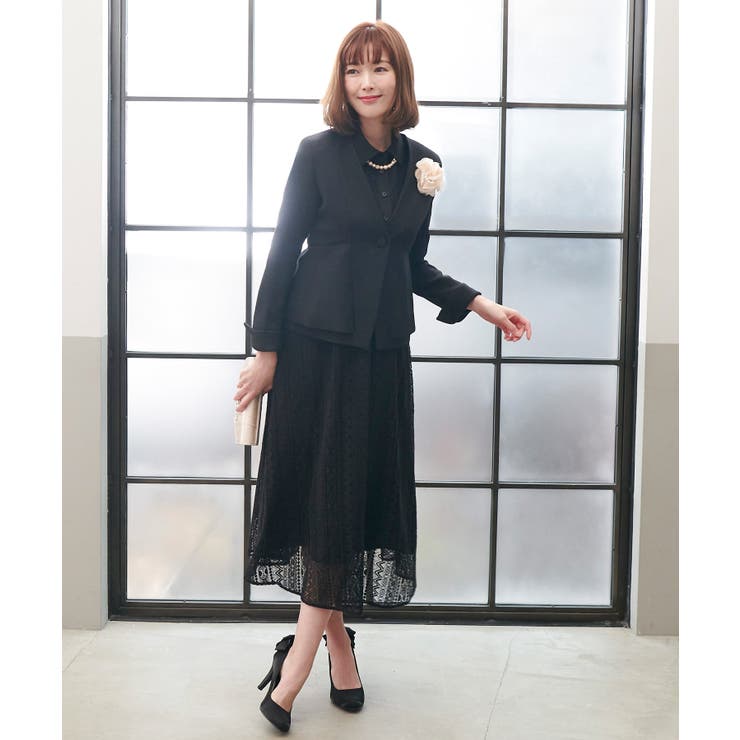 レースシャツワンピースセットアップスーツ | RUIRUE BOUTIQUE | 詳細画像27 