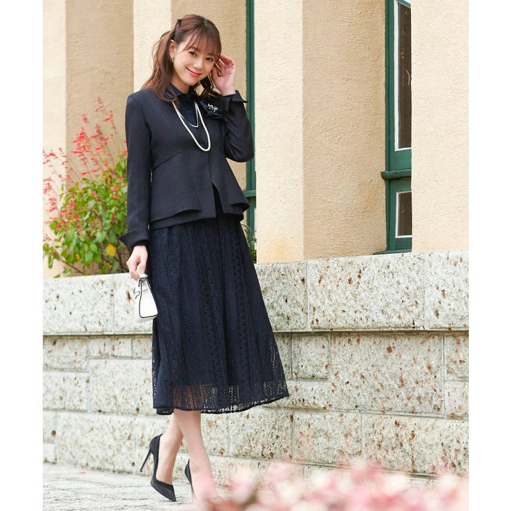 レースシャツワンピースセットアップスーツ | RUIRUE BOUTIQUE | 詳細画像7 