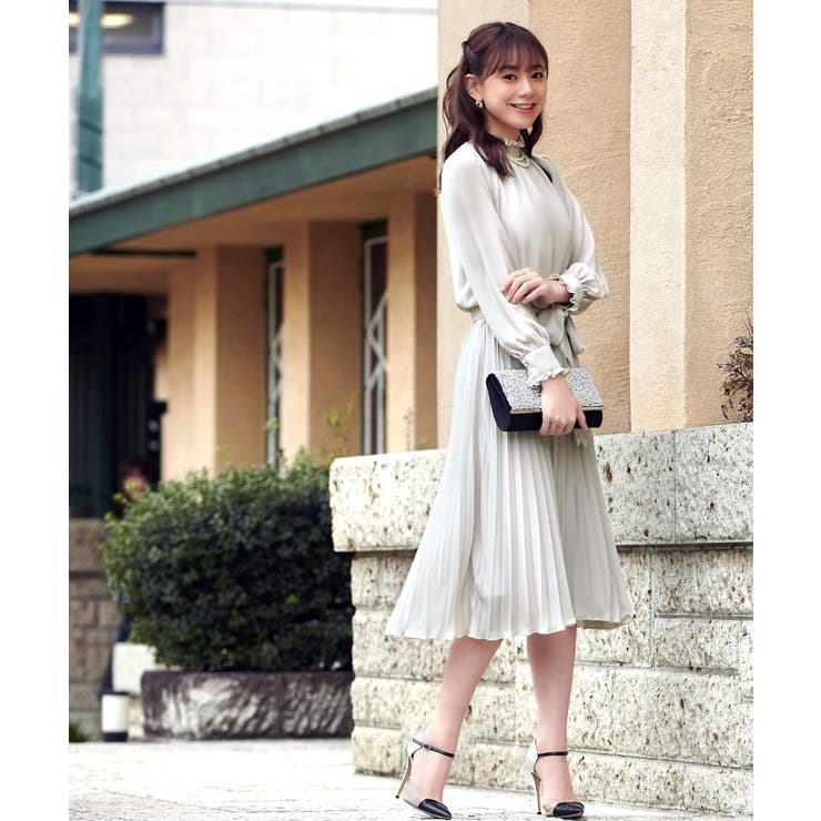 プリーツワンピースアンサンブルスーツ | RUIRUE BOUTIQUE | 詳細画像13 