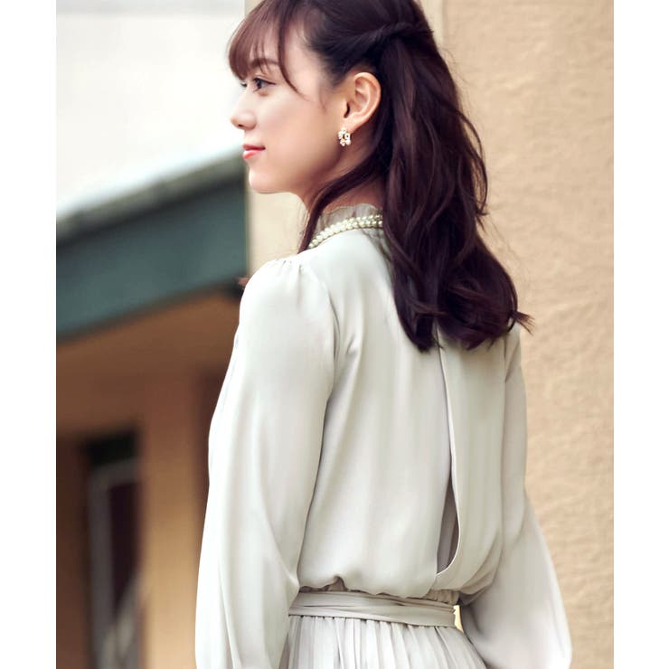 プリーツワンピースアンサンブルスーツ | RUIRUE BOUTIQUE | 詳細画像19 