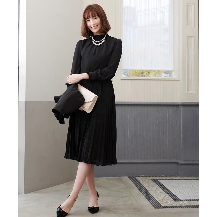 プリーツワンピースアンサンブルスーツ | RUIRUE BOUTIQUE | 詳細画像29 