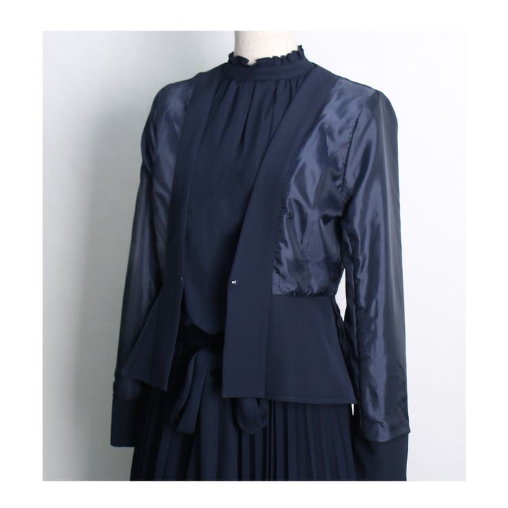 プリーツワンピースアンサンブルスーツ | RUIRUE BOUTIQUE | 詳細画像32 