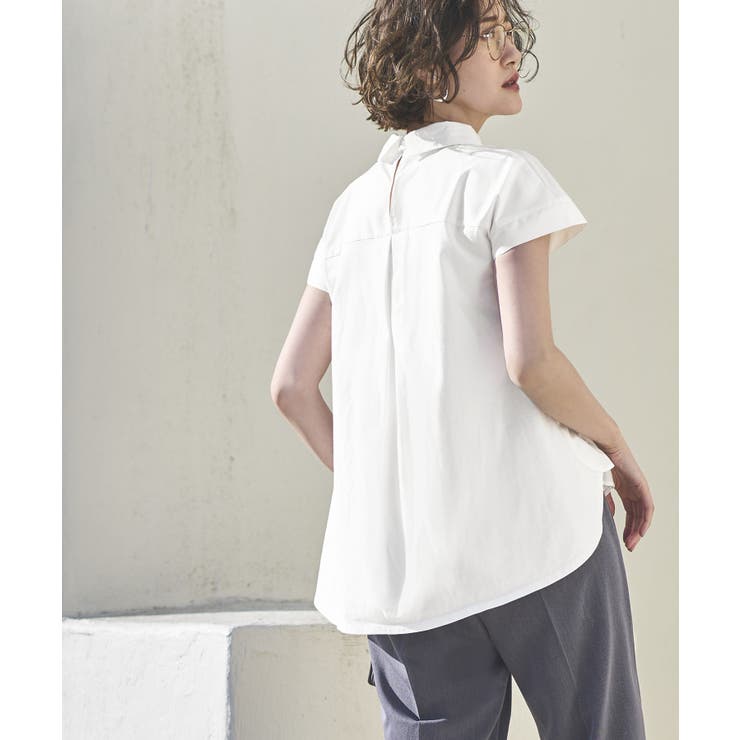 シャツカラーデザインTシャツ | RUIRUE BOUTIQUE | 詳細画像3 