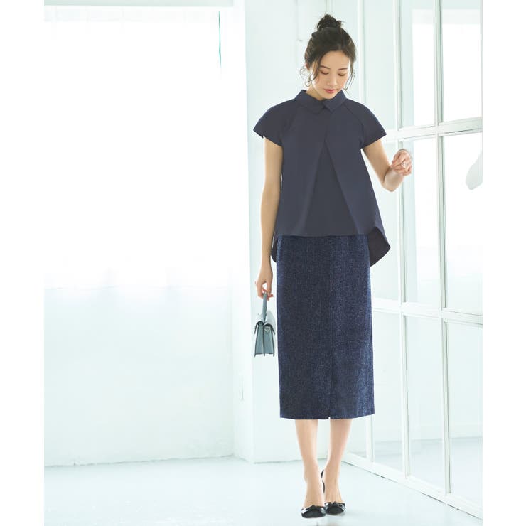 シャツカラーデザインTシャツ | RUIRUE BOUTIQUE | 詳細画像35 