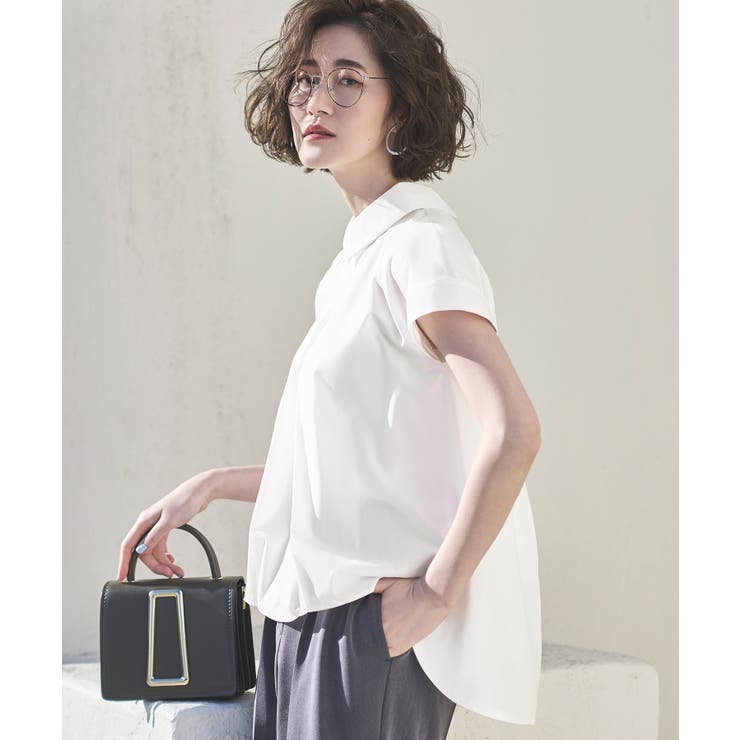 シャツカラーデザインTシャツ | RUIRUE BOUTIQUE | 詳細画像7 