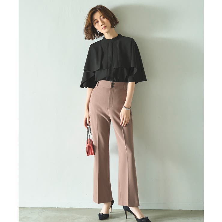 ピンタックケープスタンドカラーブラウス | RUIRUE BOUTIQUE | 詳細画像31 