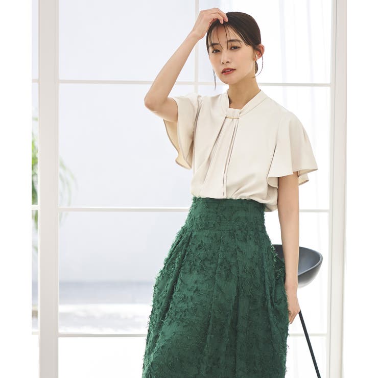 選べるデザイン フロントタックボウタイブラウス[長袖/半袖] | RUIRUE BOUTIQUE | 詳細画像23 