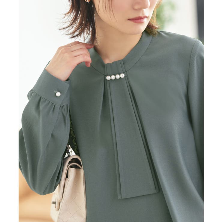 選べるデザイン フロントタックボウタイブラウス[長袖/半袖] | RUIRUE BOUTIQUE | 詳細画像40 