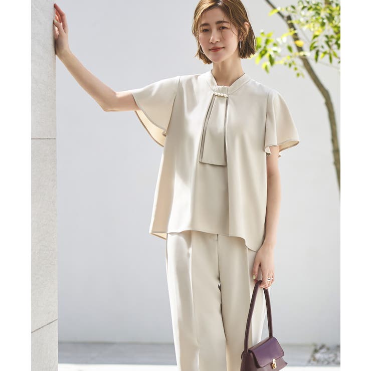 選べるデザイン フロントタックボウタイブラウス[長袖/半袖] | RUIRUE BOUTIQUE | 詳細画像46 